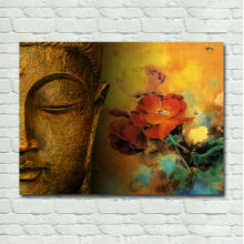 Modern Abstract Buddha Painting